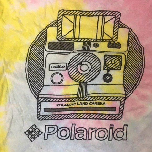 Polaroid Tie Dye T-shirt‎ Juniors XL - Picture 2 of 4